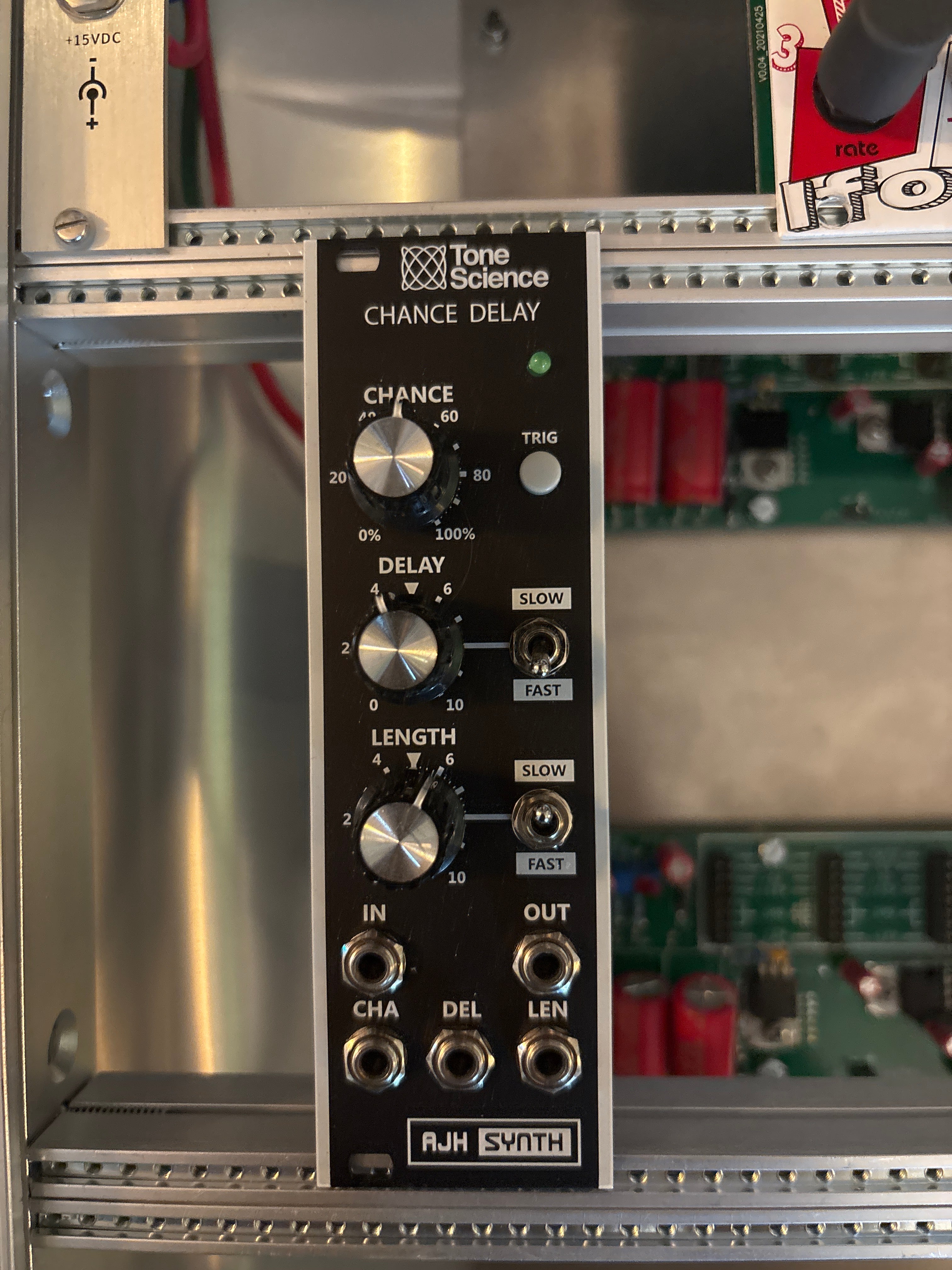 Ajh synth tone science chance delay Used