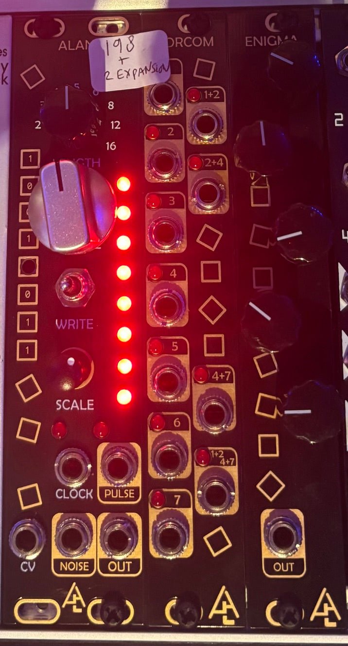 After Later Audio ALAN (Turing Machine) plus Enigma and Morcom expansion Eurorack modules USED