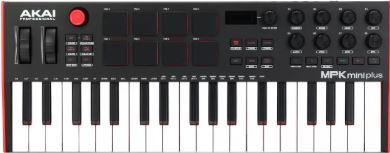 AKAI MPKMINIPLUS 37 key portable USB Keyboard