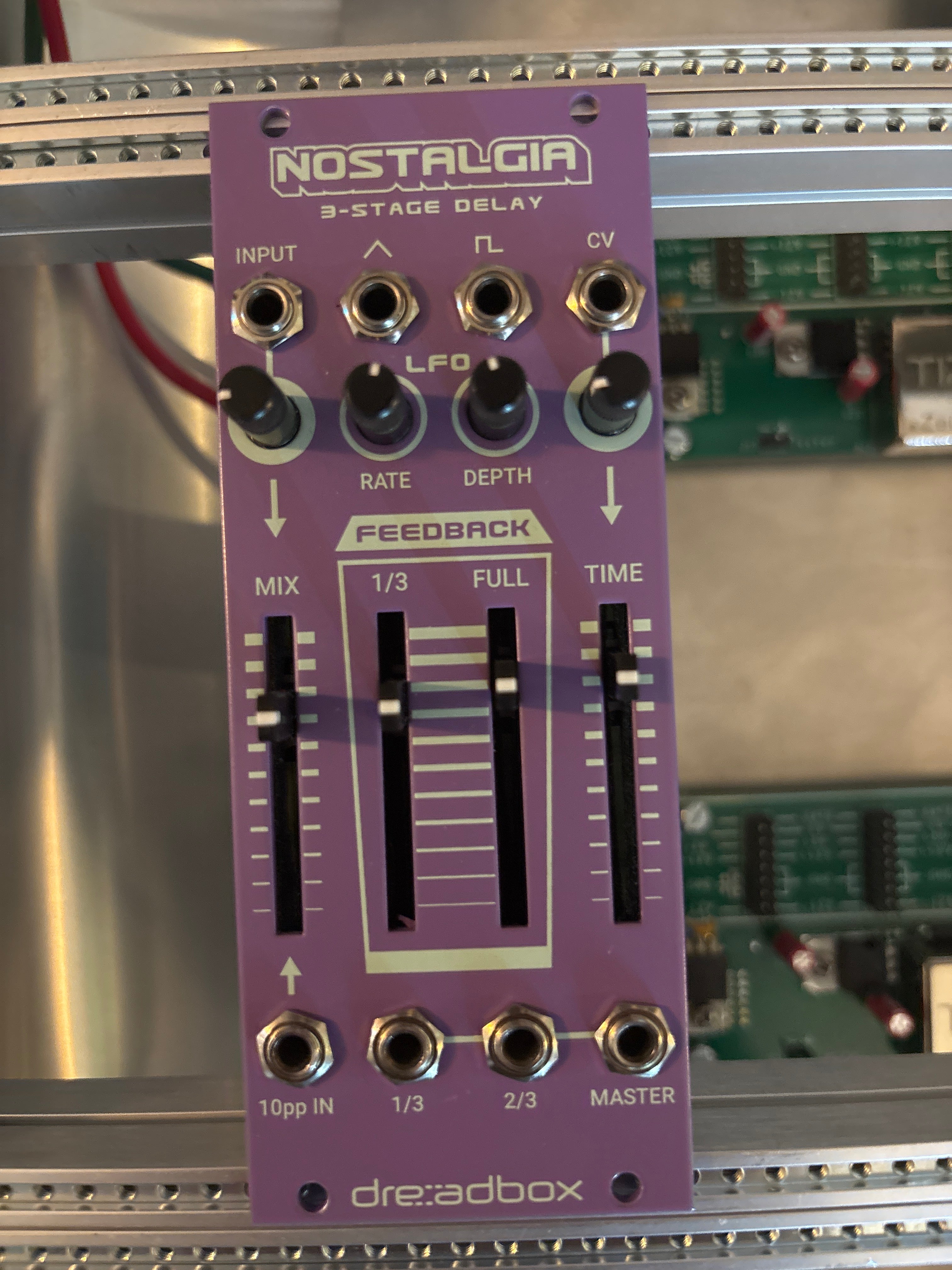 Dreadbox nostalgia 3 stage delay Used