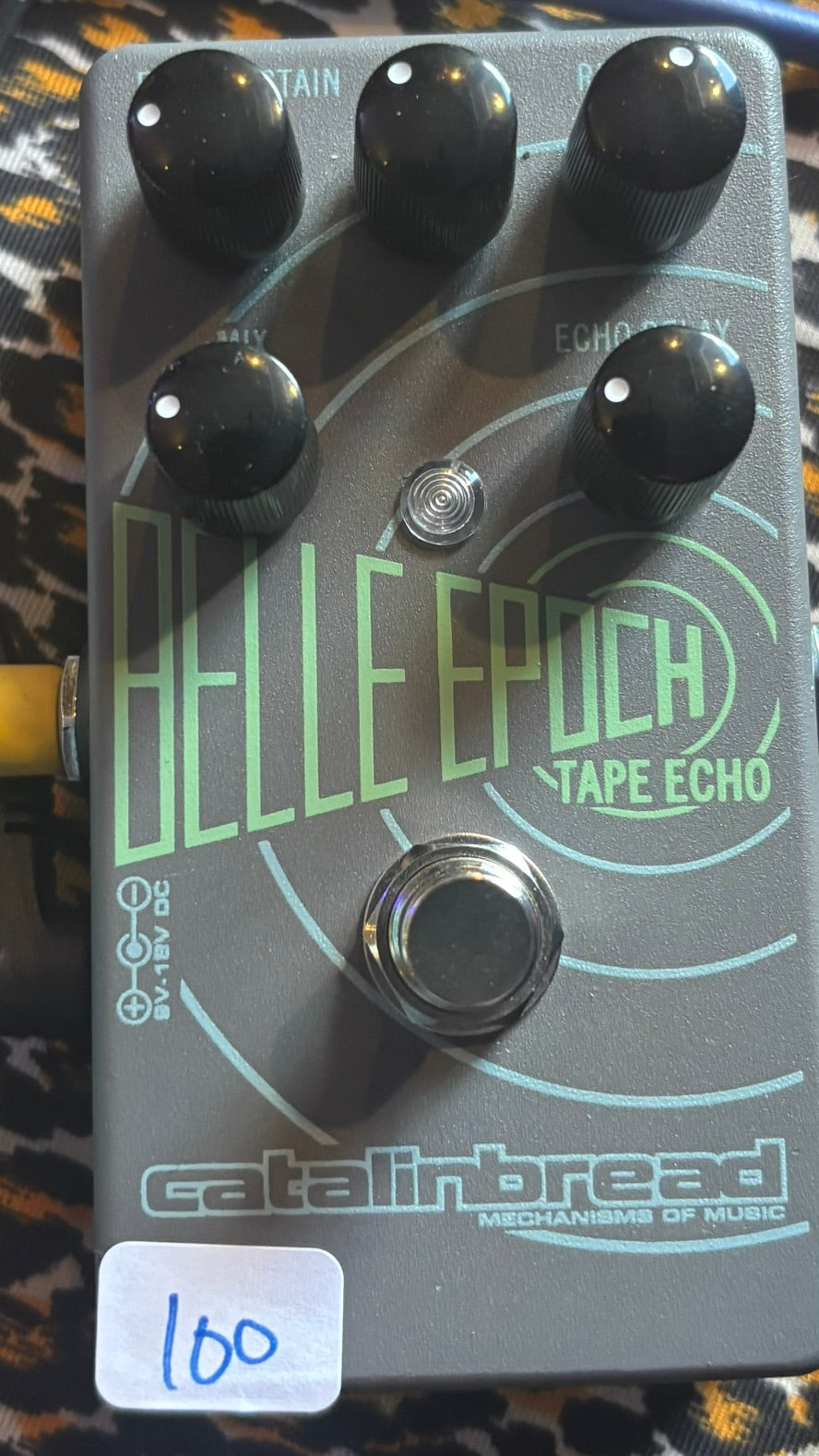 Catalinbread Belle Epoch Tape Echo guitar pedal USED