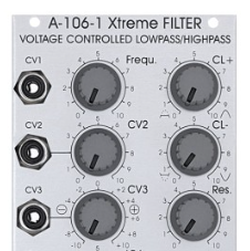 Doepfer A-106-1 Xtreme Filter モジュラーシンセ Doepfer A-106-1 Extreme VCF – Photosynthesis