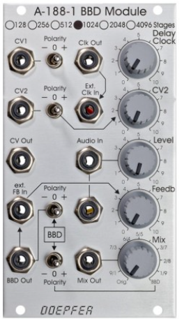 Doepfer A-188-1B BBD 1024 stages delay