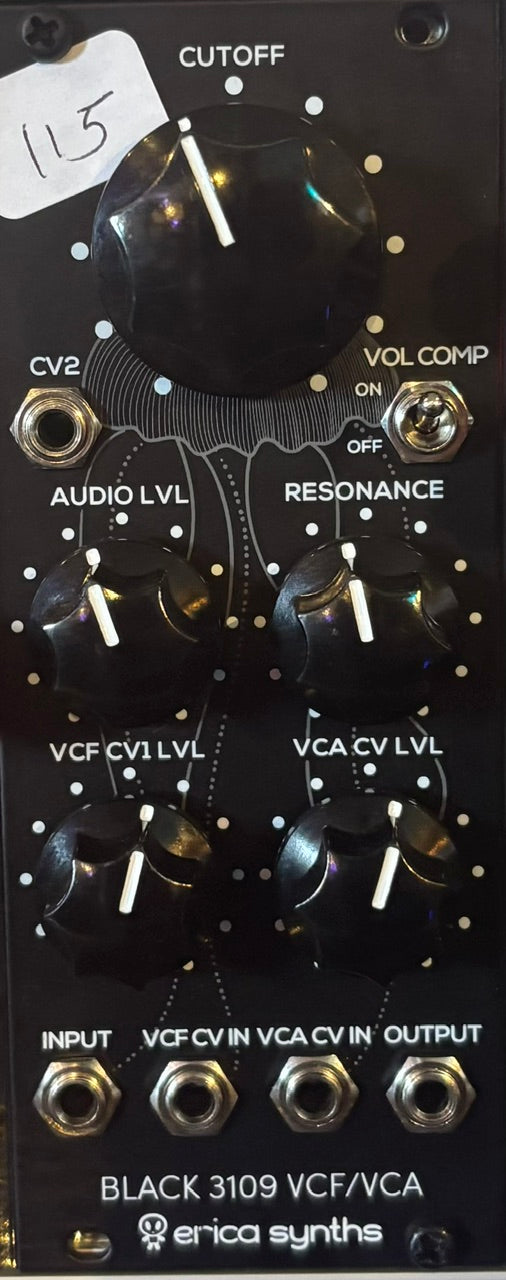 Erica 3109 VCF/VCA Eurorack module USED