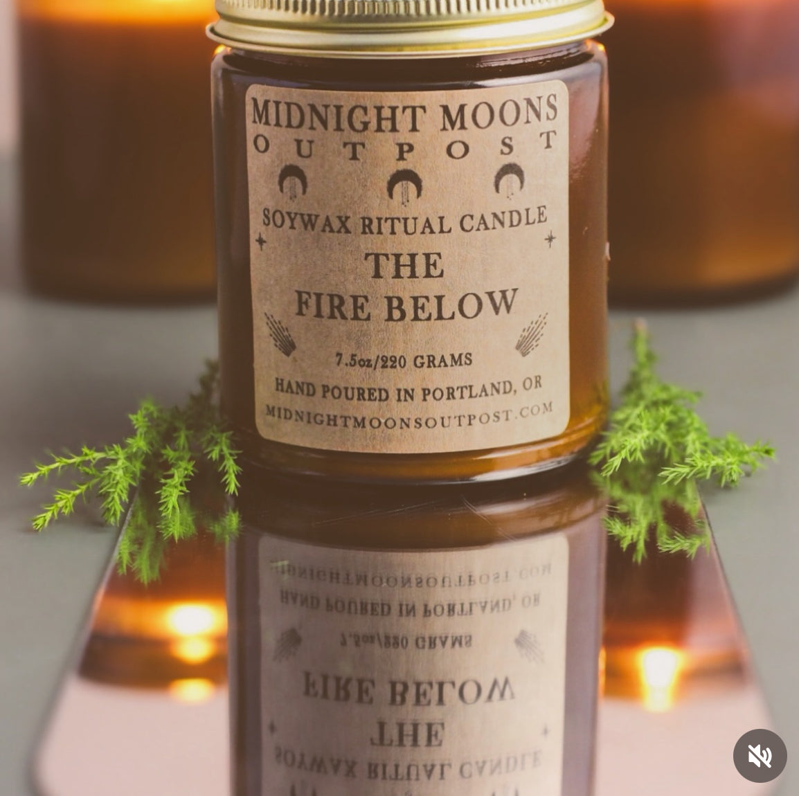 Midnight Moon Soy Candle