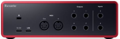 Focusrite 414 4 in 4 out Audio Interface