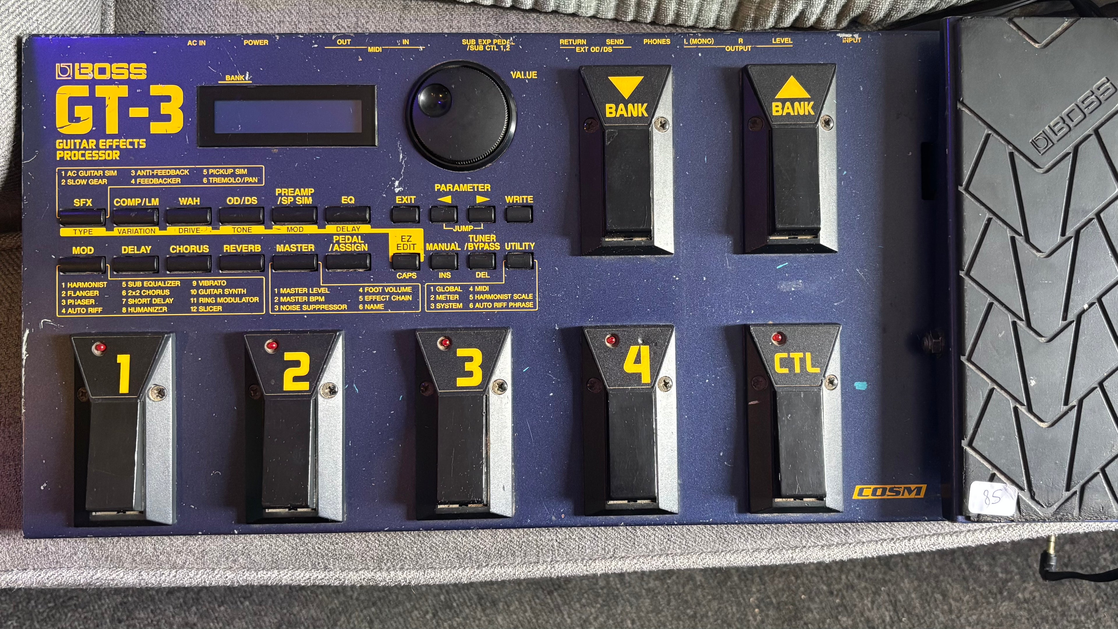 Boss GT-3 multi effects processor USED