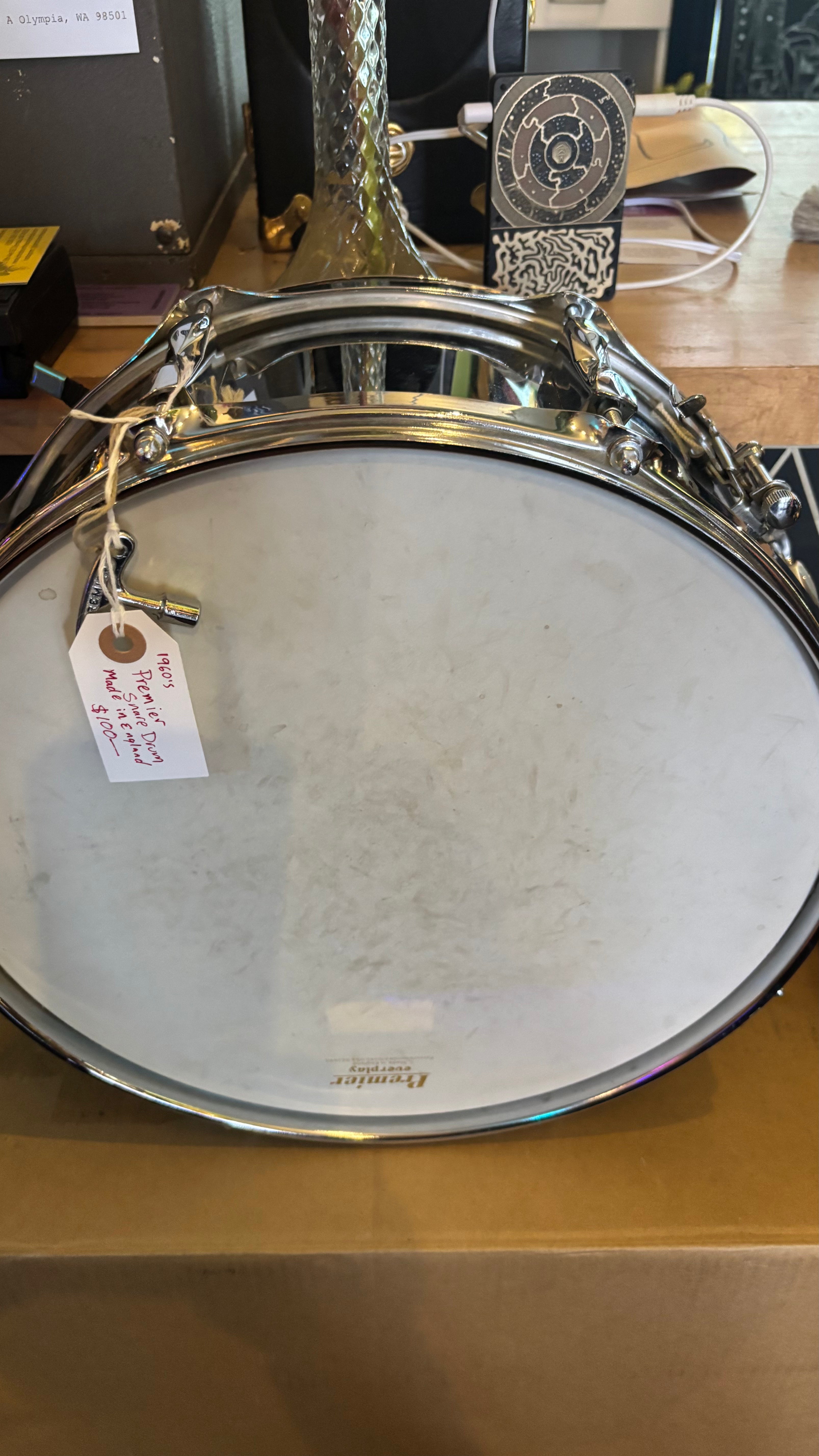 Premier analog snare drum