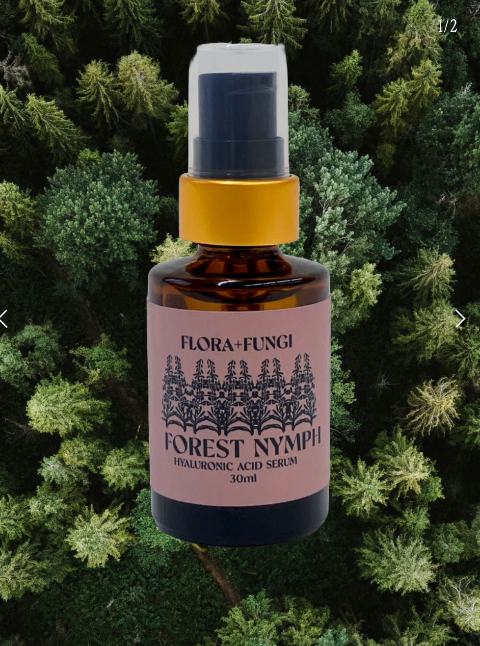 Flora + Fungi Forest Nymph