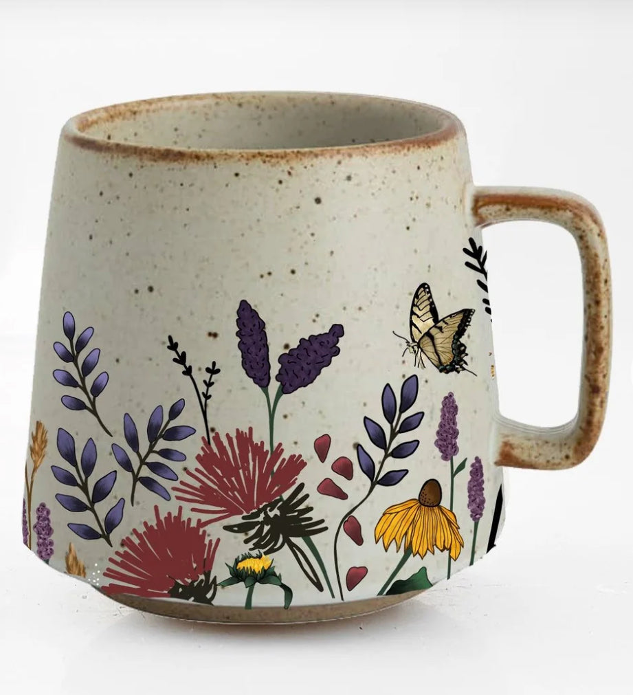 Flower Mugs Artsy Em Designs