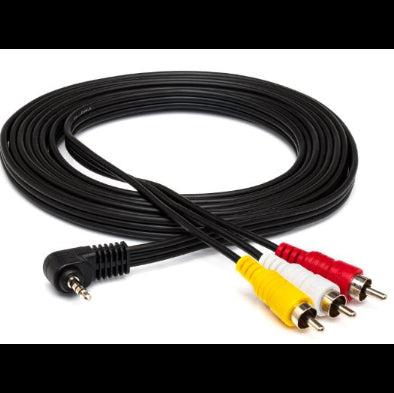 Hosa Camcorder AV Breakout Cable C3M-110