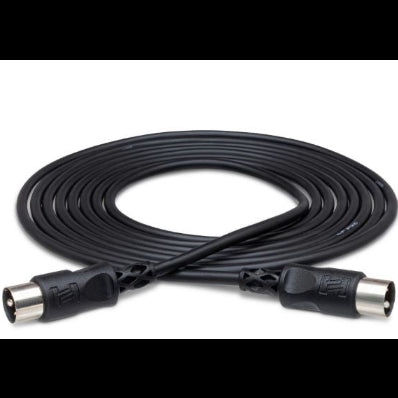 Hosa Midi Cable 10FT Black MID-310BK