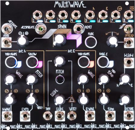Make Noise Multi Wave 8 Channel Dual Wavetable Oscillator