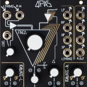 Make Noise QPAS Quad Peak Animation System Eurorack Module USED