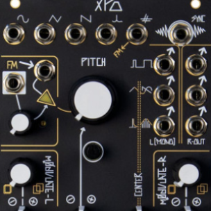 front of make noise eurorack module