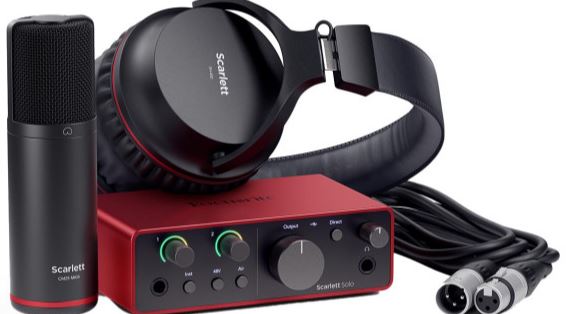 Focusrite Scarlett Solo Studio Gen 4
