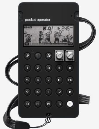 Teenage Engineering Pocket Operator CASE CA-X BLACK