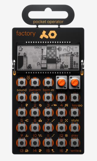 Teenage Engineering Pocket Operator PO- 16 Factory