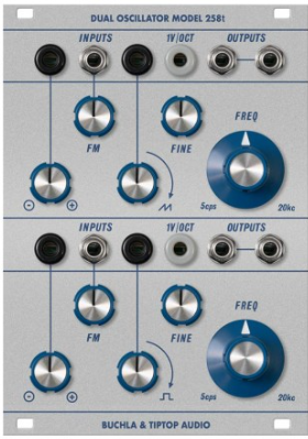 Tip Top Buchla 200 series 258t Dual Oscillator