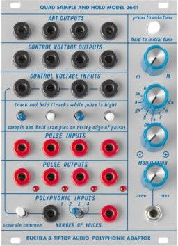 Tip Top Buchla 200 series 264t Quad sample and hold